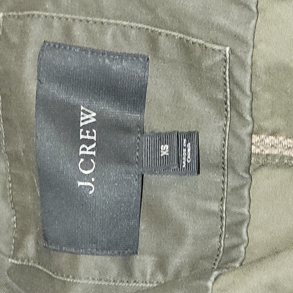 J. Crew Green Utility Jacket with Structured Silhouette - Picture 6 of 6
